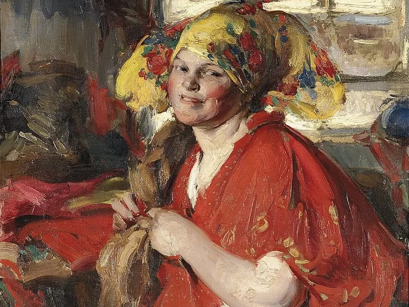 1862-Abram Arkhipov - Contadina